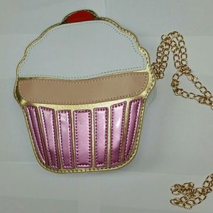 Cupcake Fashion Purse From Vegan Leather